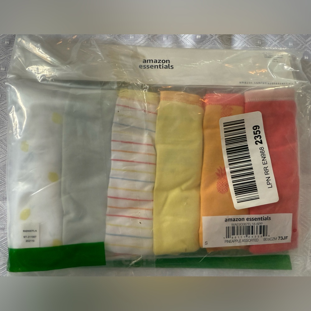 Amazon Essentials women’s Assorted Color panties